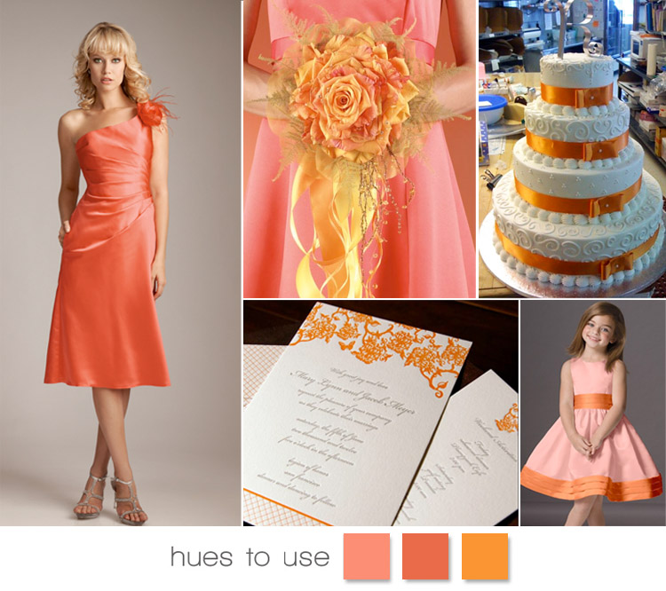 Melon and Tangerine Wedding Inspiration, Citrus Wedding Inspiration Brides of Oklahoma Wedding Blog