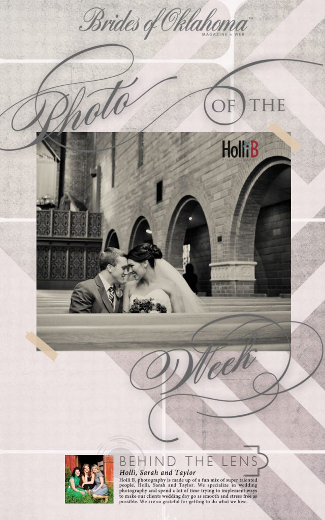 Brides of Oklahoma photo of the week Holli B Photography