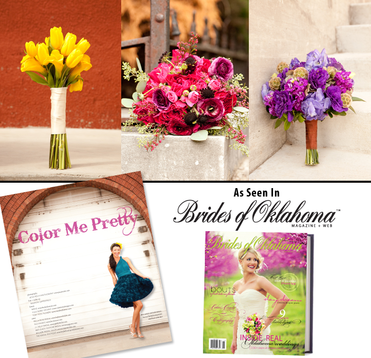 Oklahoma wedding florists - Tony Foss Flowers, Birdie and Cole Dewey Designs