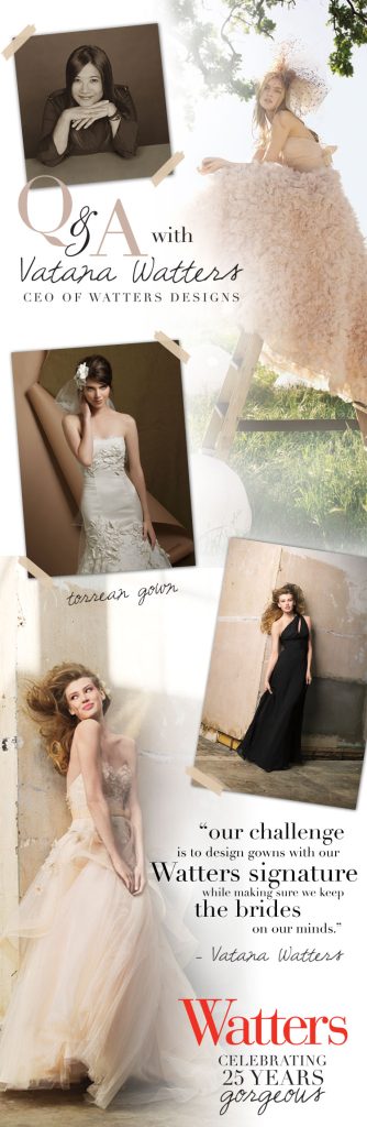 Watters Bridesmaid and Wedding Gown Options