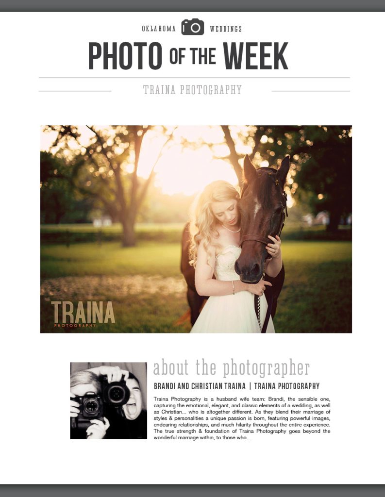 BOO_PhotooftheWeek_TRAINA