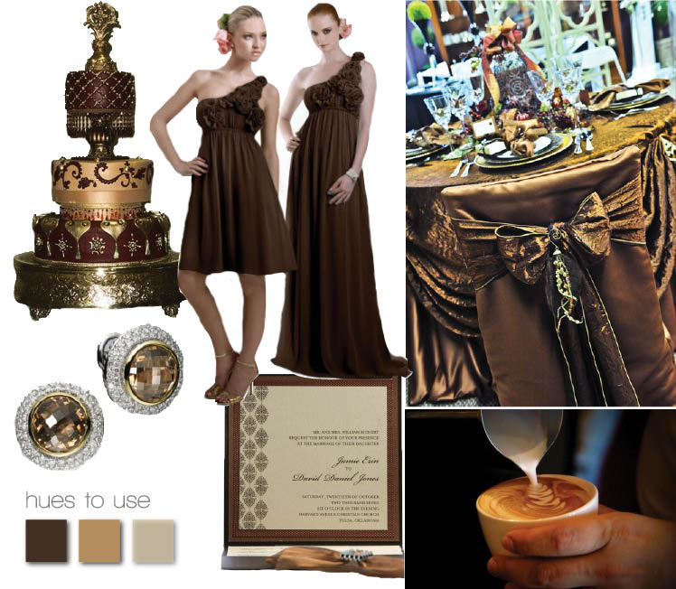 Chocolate Wedding Inspiration