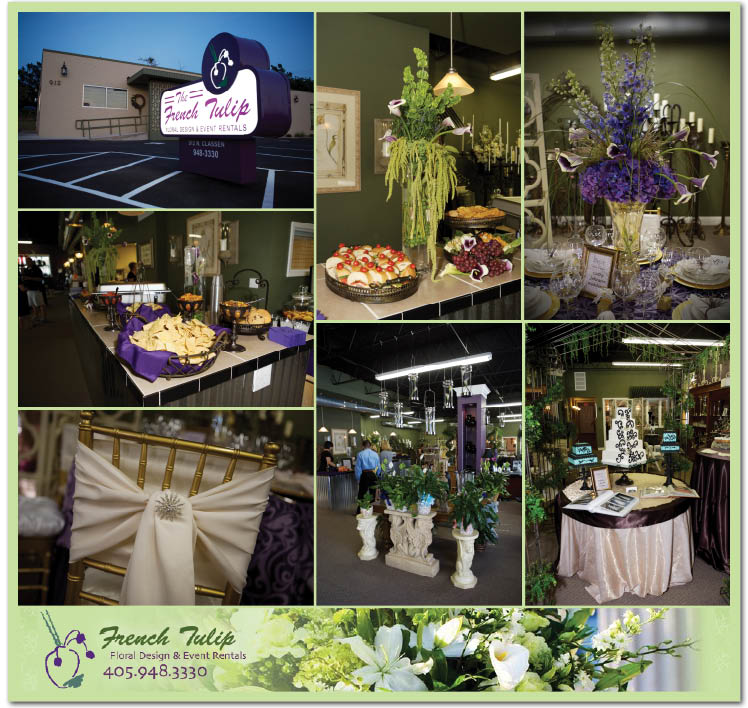 Oklahoma wedding florists The French Tulip has a new location in Oklahoma City!