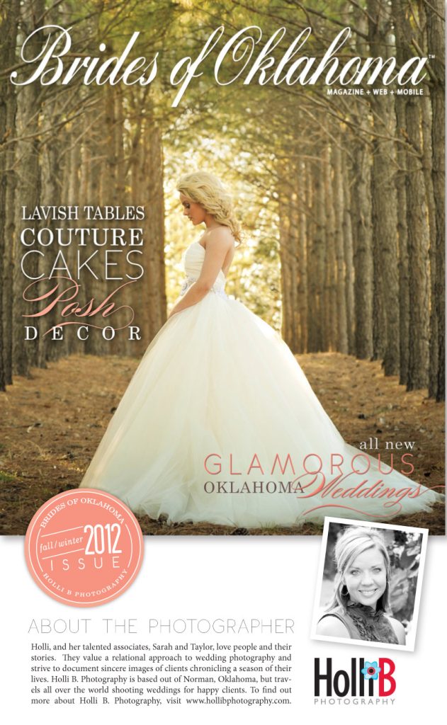 Brides of Oklahoma Fall/Winter 2012 cover reveal