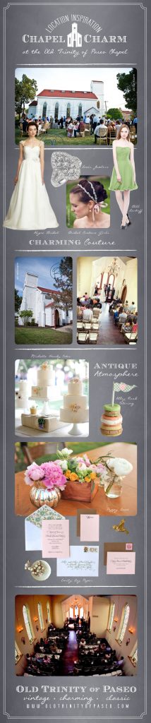Oklahoma wedding venue inspiration at Old Trinity of Paseo Chapel in Oklahoma City