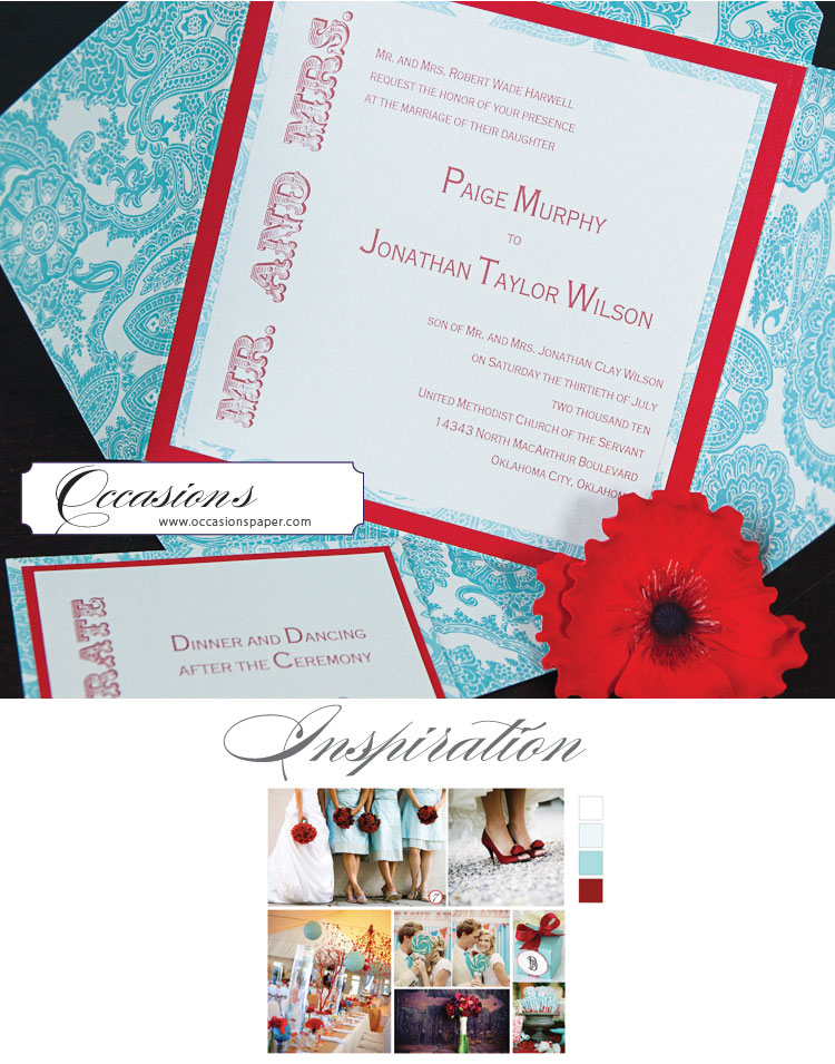 Oklahoma wedding invitation designer - Occasions in Norman, Oklahoma