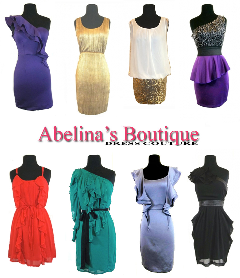 Oklahoma wedding party dresses Abelina's Boutique in Tulsa