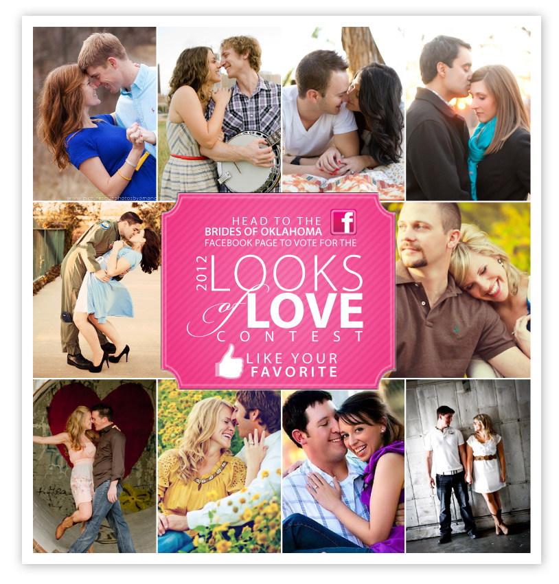 Brides of Oklahoma Looks of Love Contest Facebook Voting