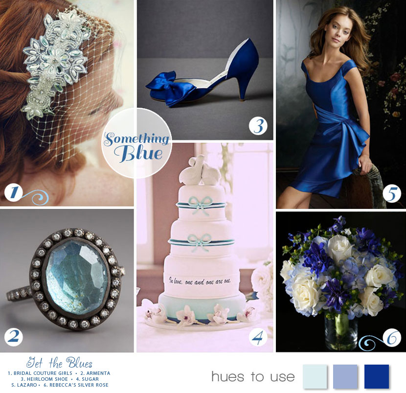 Blue wedding color inspiration 