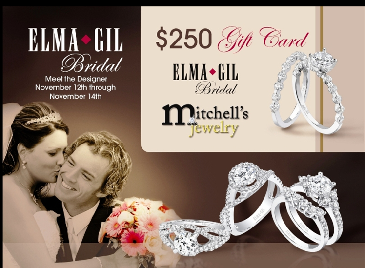 Mitchell's Jewelry hosts Elma Gil Bridal Collection Trunk Show