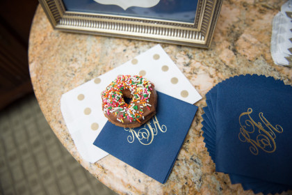 4 girls in bridal attire - enneagram type as a brides