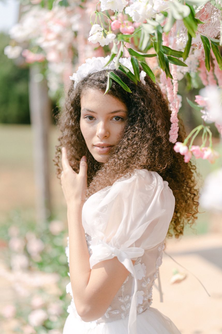 Valentine bridal wedding fashion