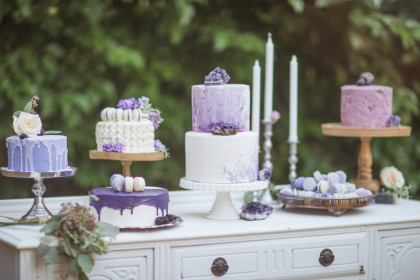 woodland romance wedding from malyn made featuring bold pink florals