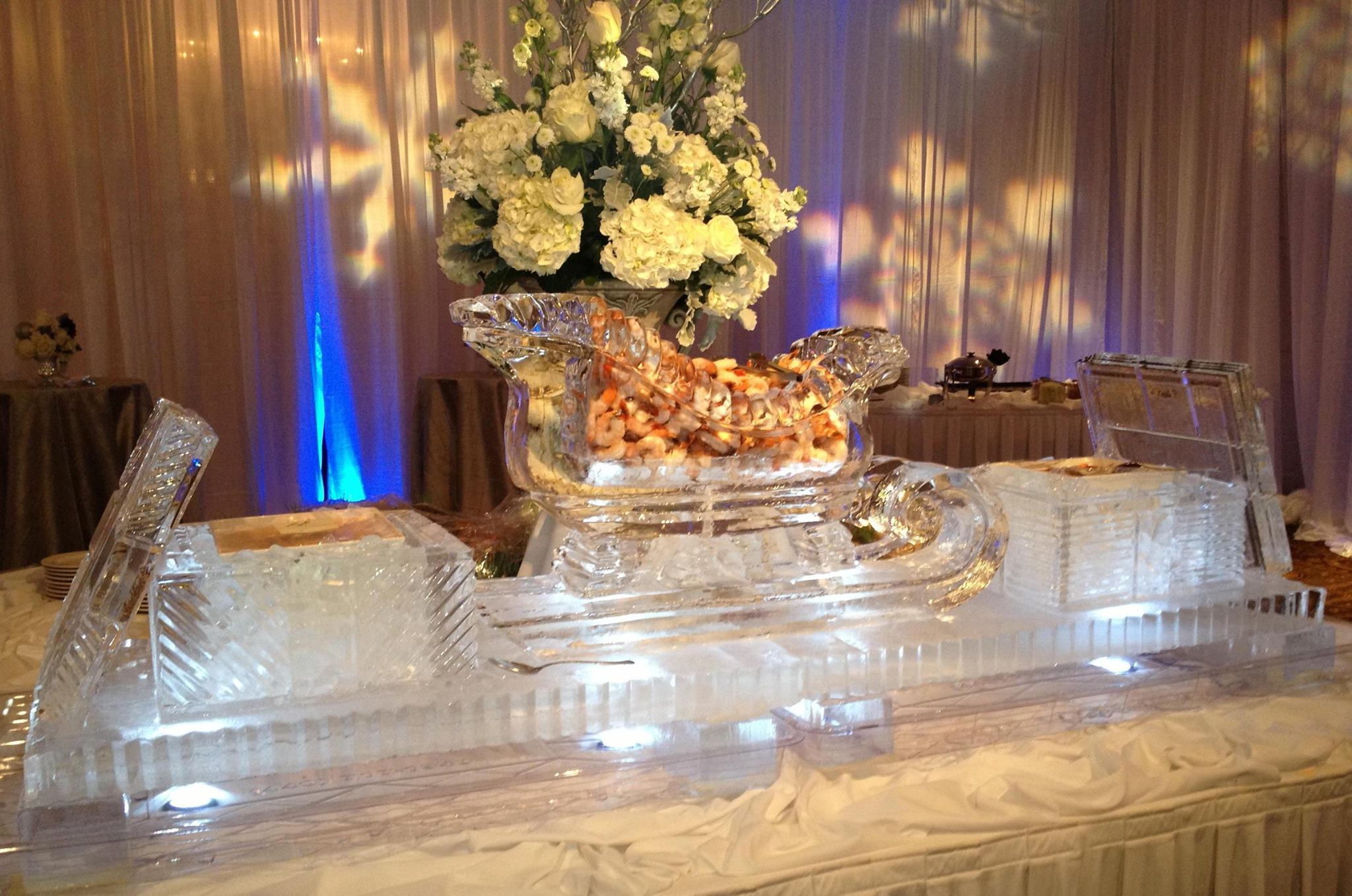 custom ice sculpture