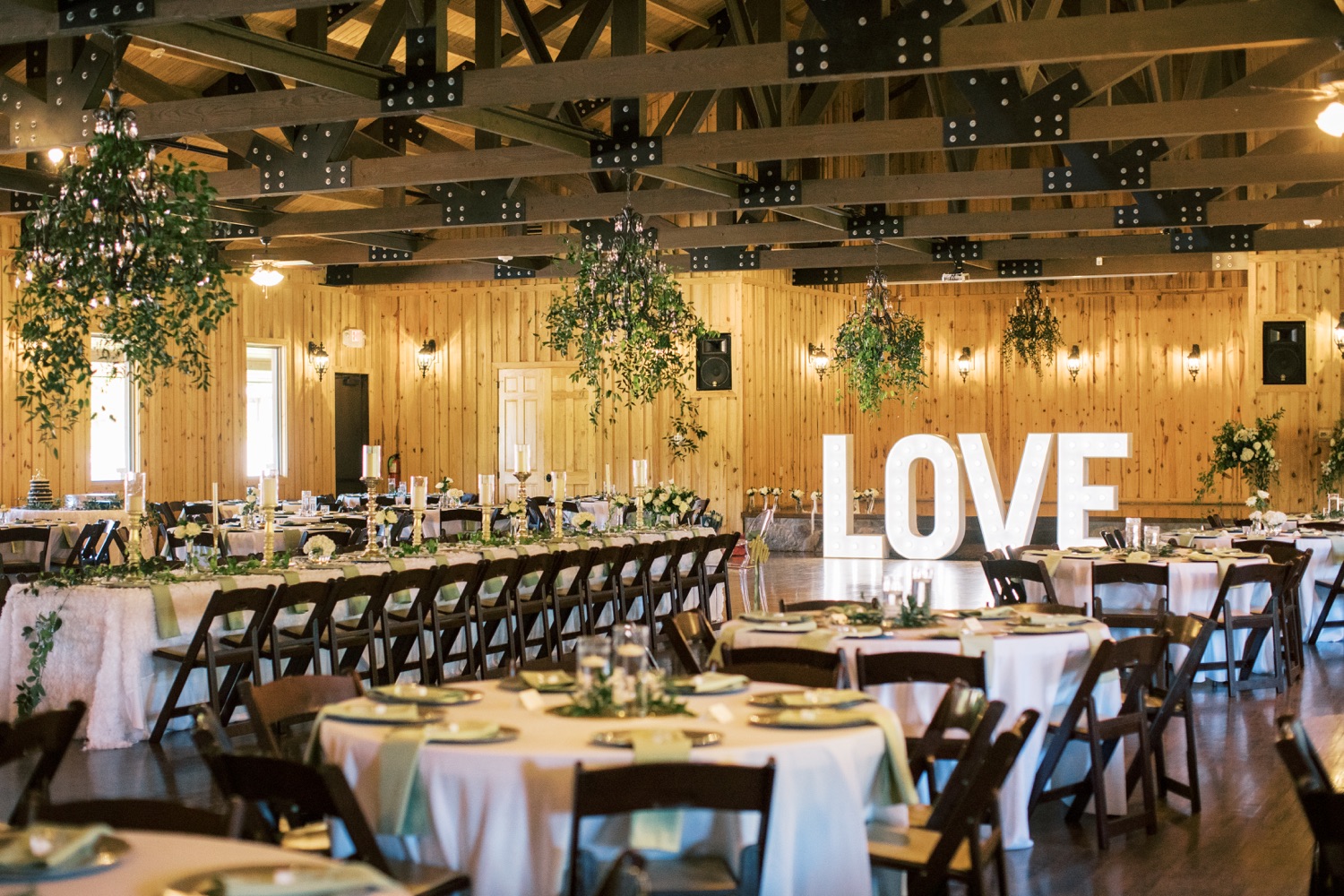 springs venue winter wedding