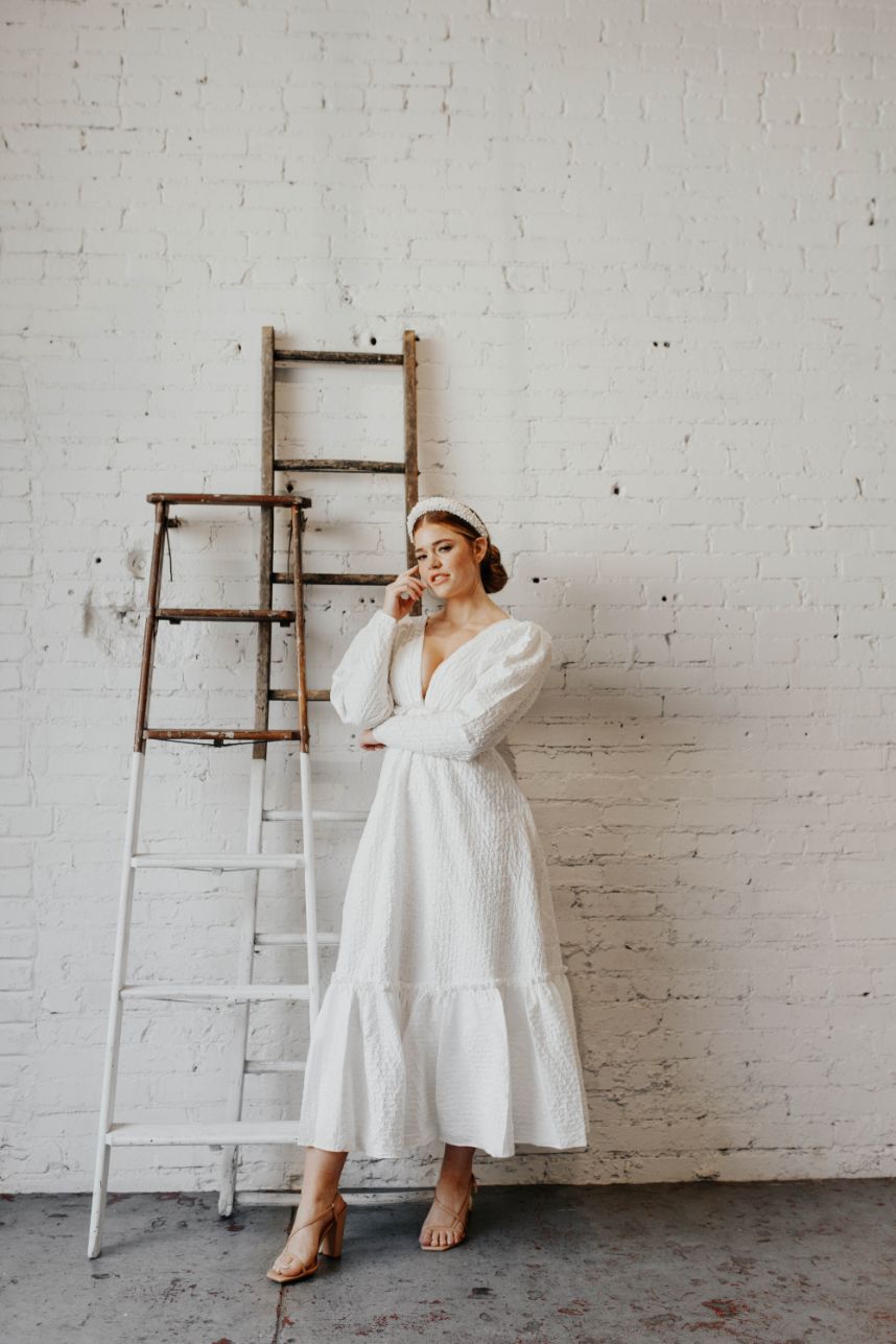 statement piece bridal look