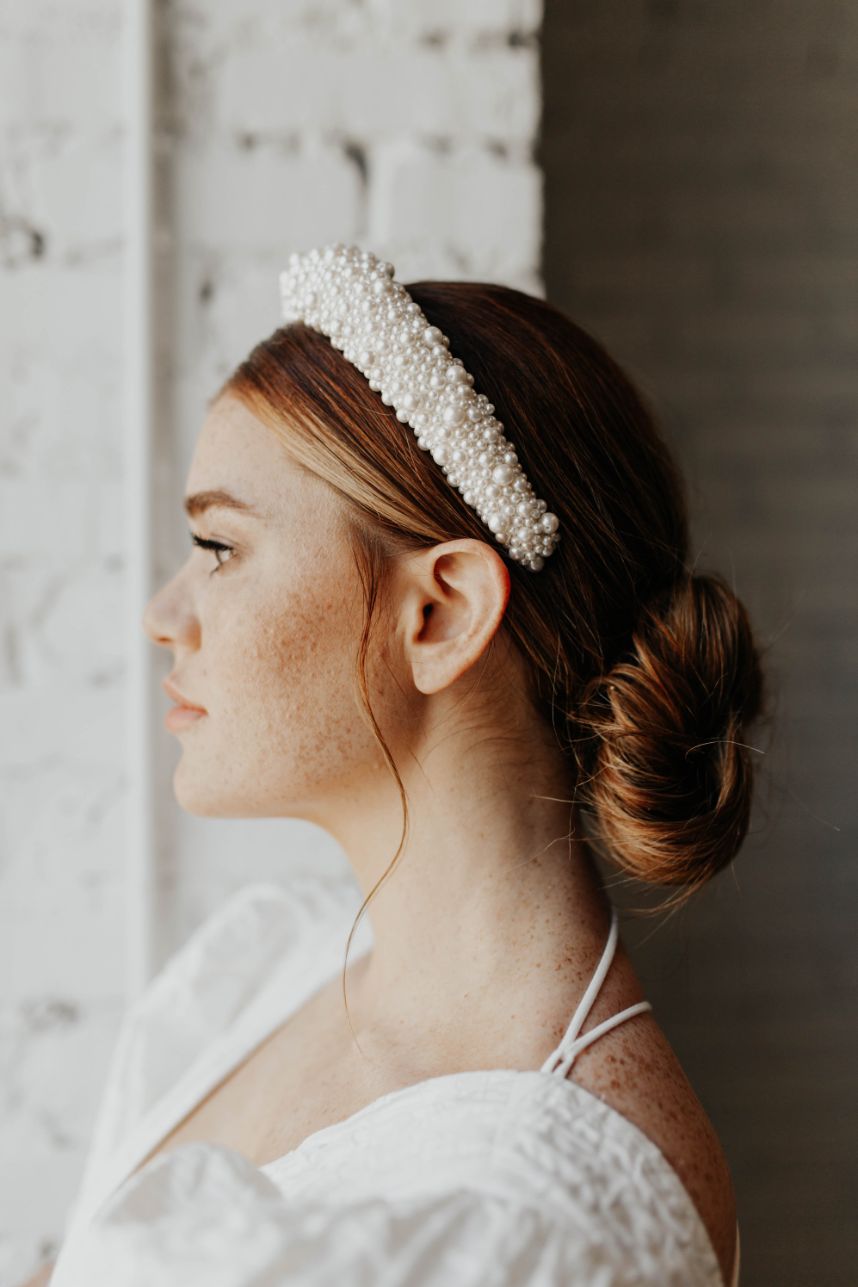 statement piece bridal look