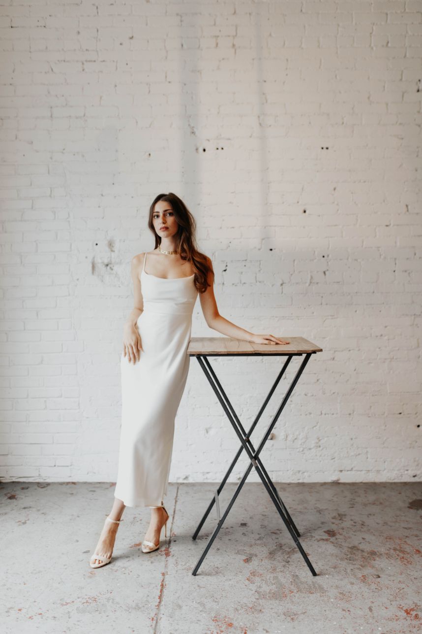 statement piece bridal look