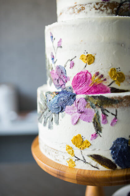 woodland romance wedding from malyn made featuring bold pink florals