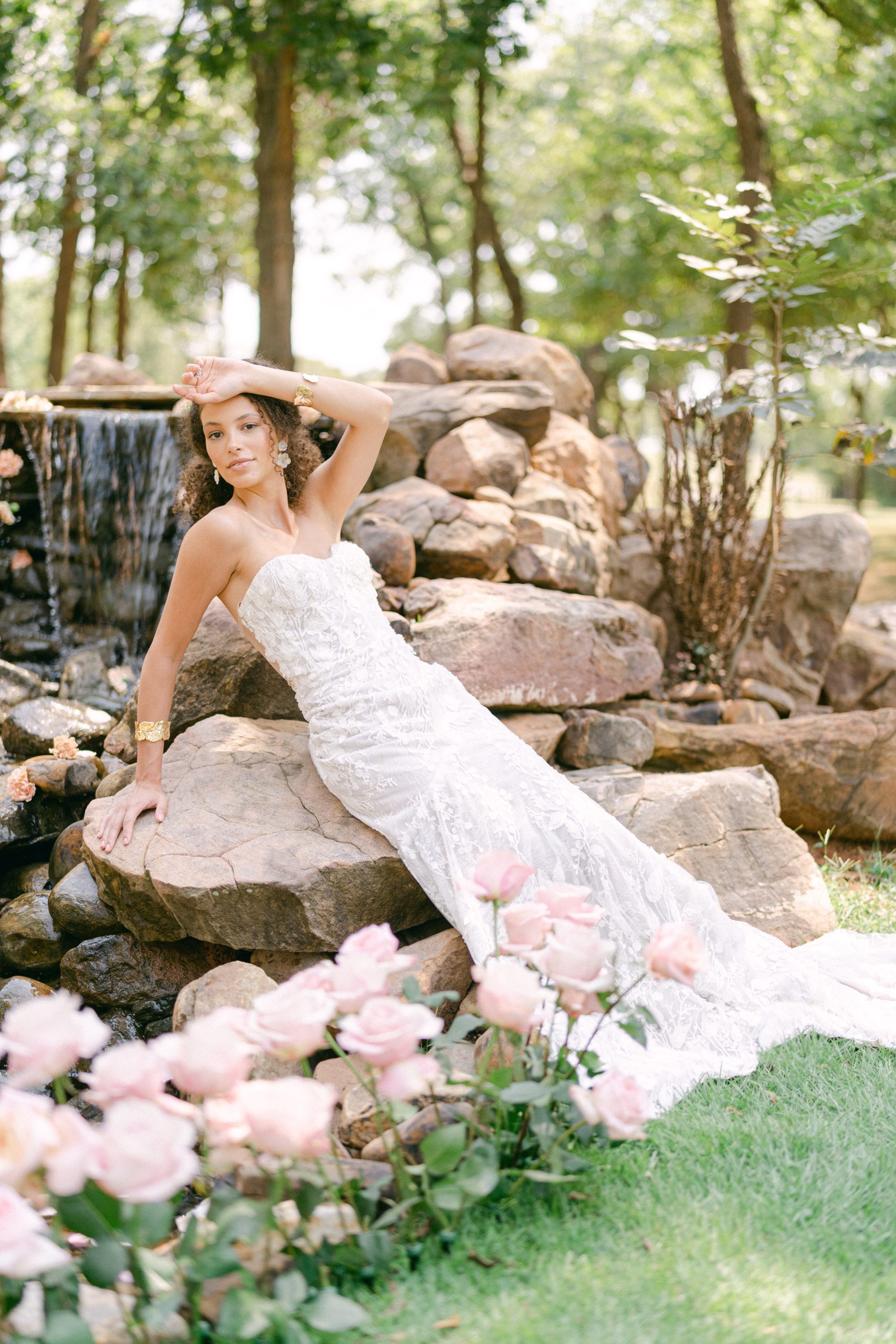 made with love lace gown
