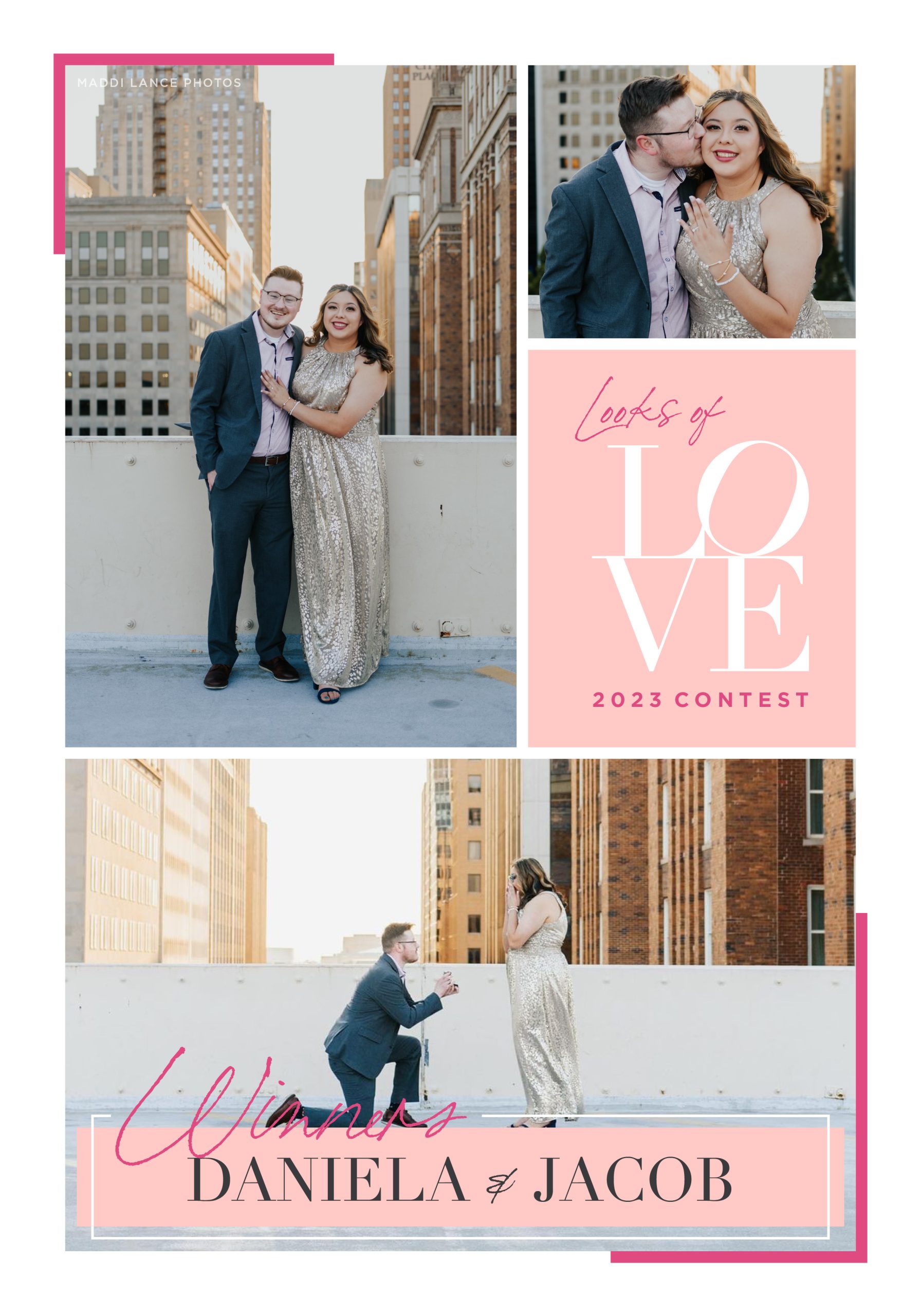 2023 Looks of Love winners | Daniela + Jacob