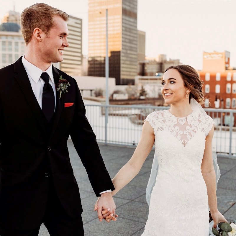 Skyline on Bricktown Canal | Wed Society Oklahoma