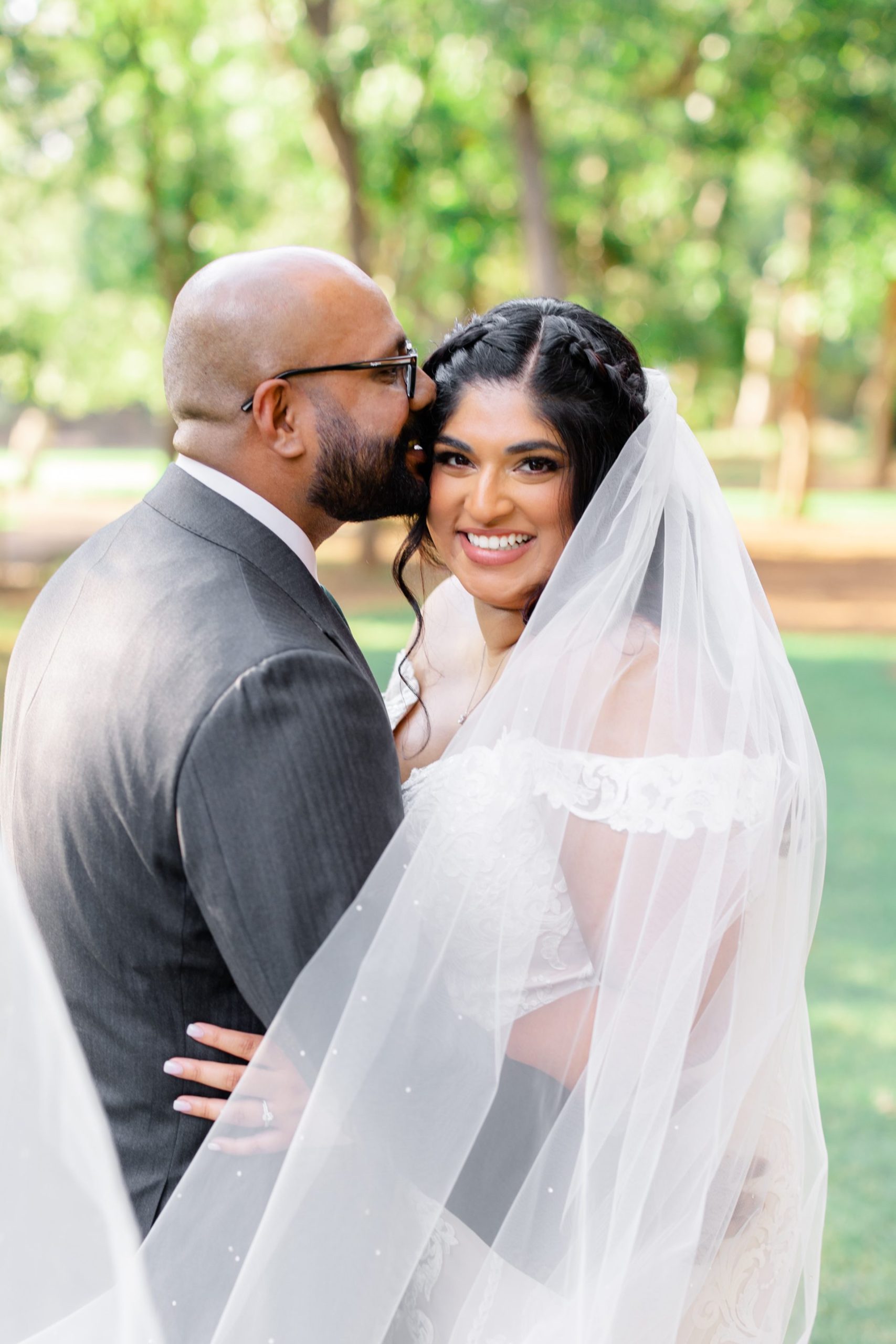 Ashley & Nibin's Emerald Green And Gold Wedding - Wed Society Oklahoma