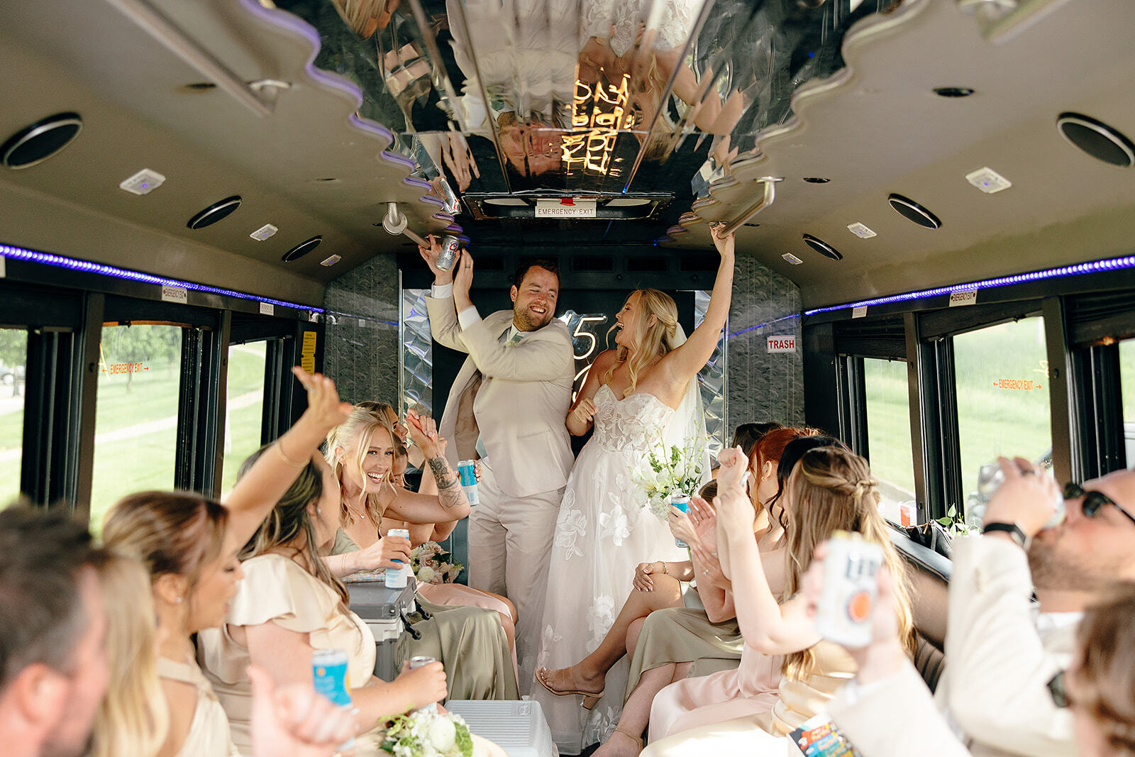 wedding transportation in iowa