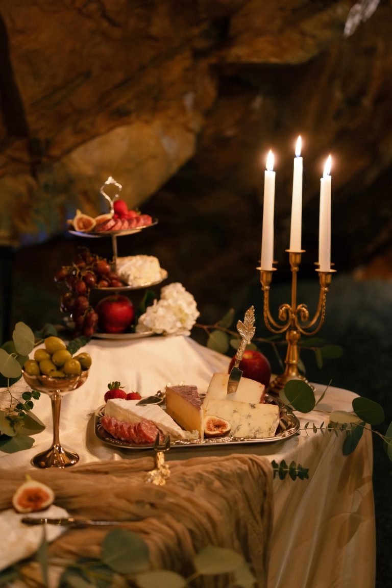 Grazing table details