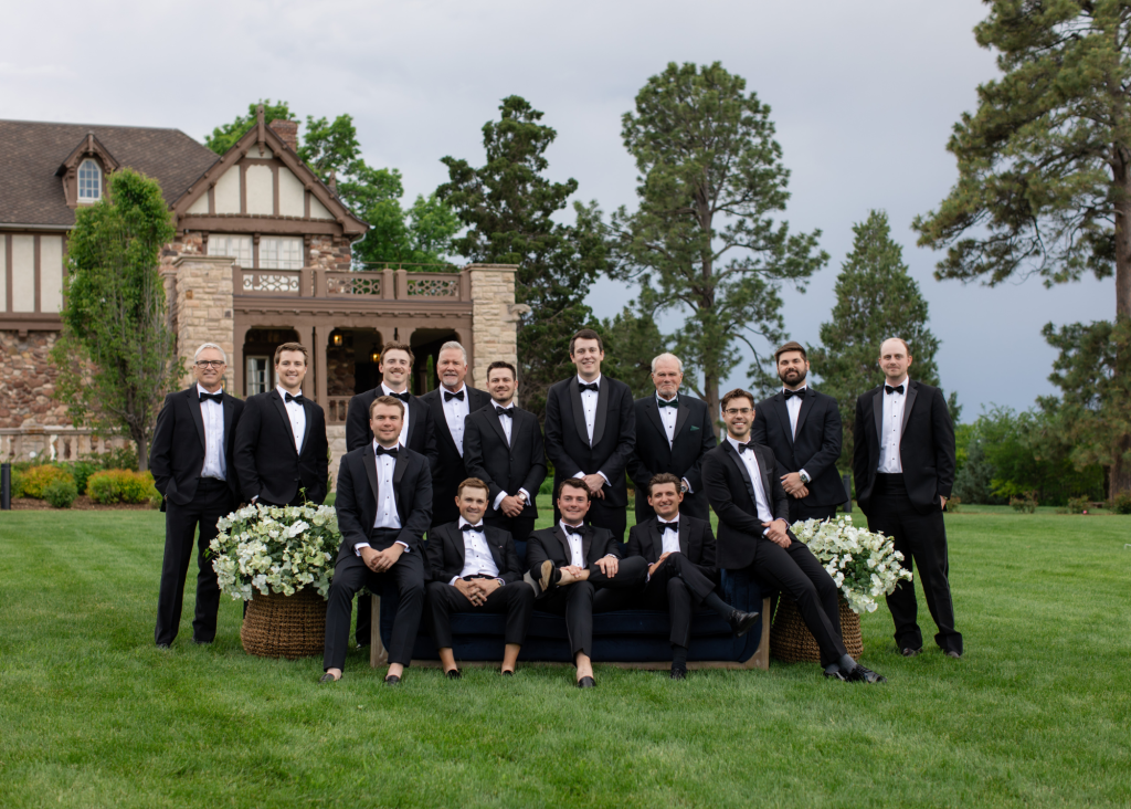 Classic groomsmen portrait