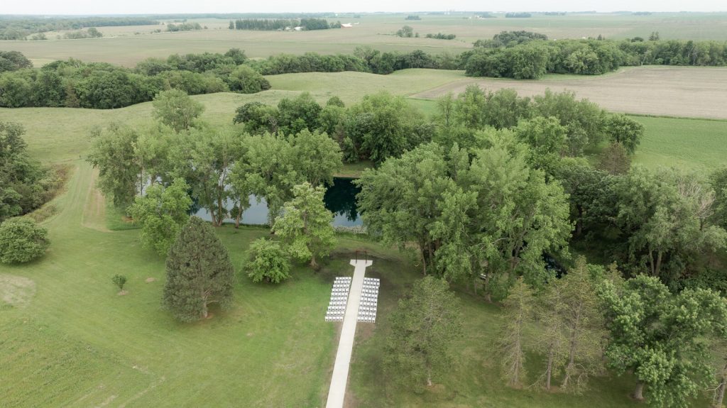 unique wedding venue in western Iowa