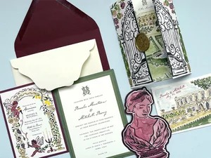 custom wedding invitations