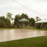 Outdoor dance floor