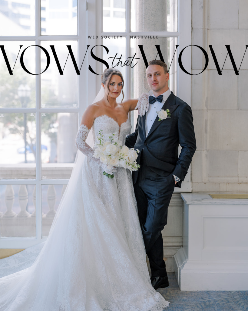 Couple wedding day portraits in historic hotel