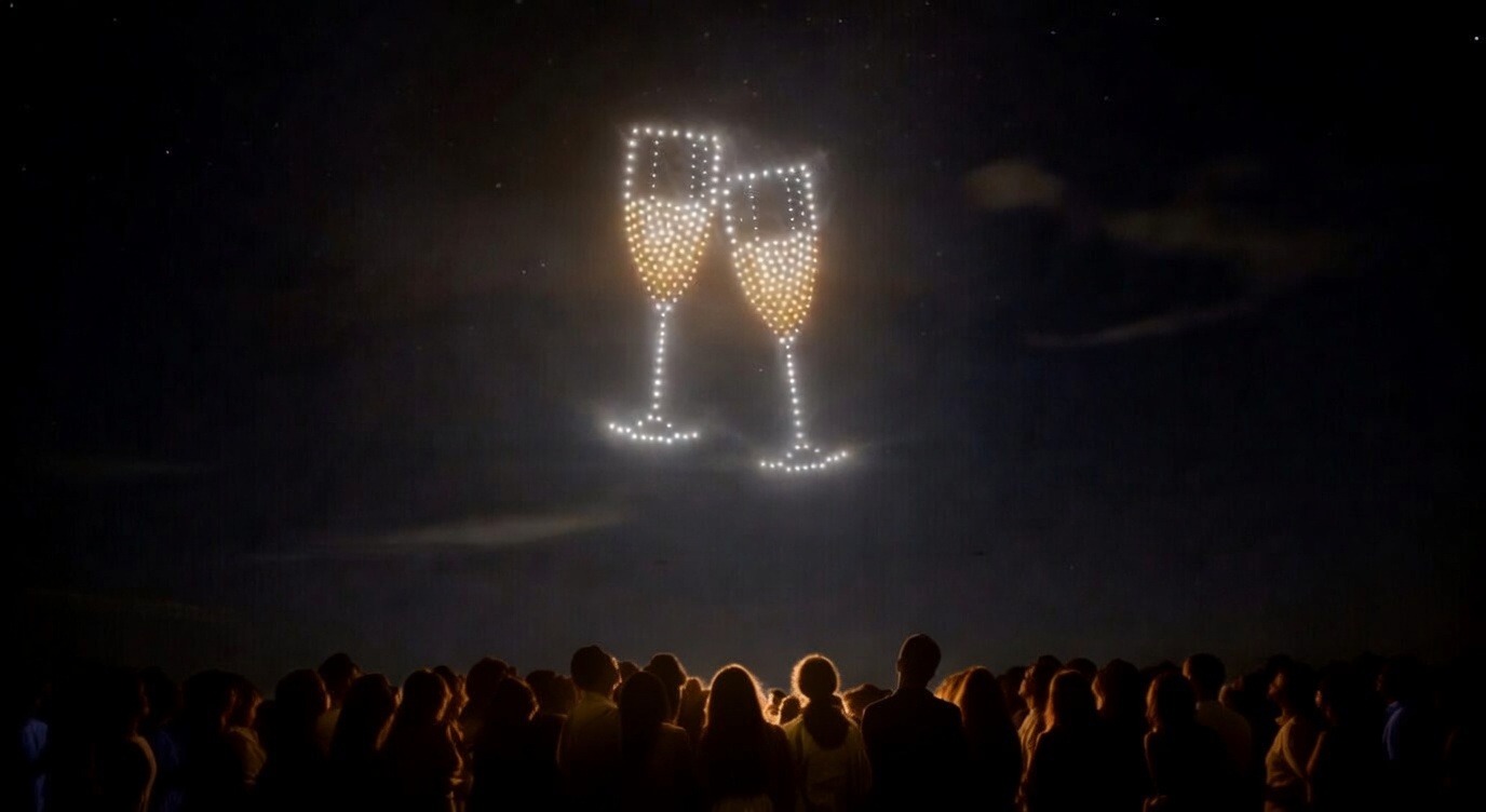 drone show in charleson south carolina