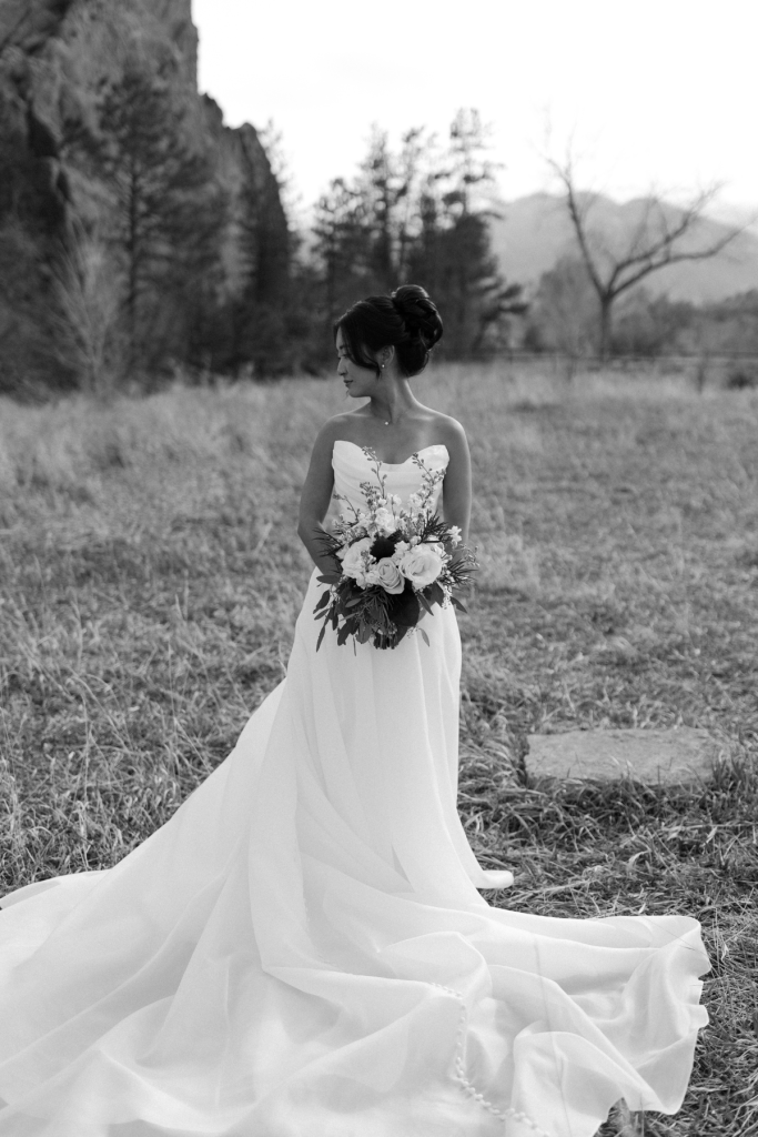 Classic bridal portrait