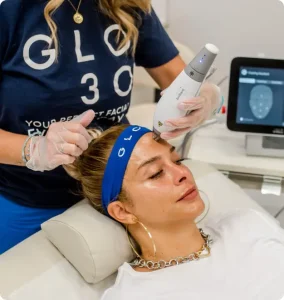 GLO30 Austin bridal skincare and pre-wedding facials