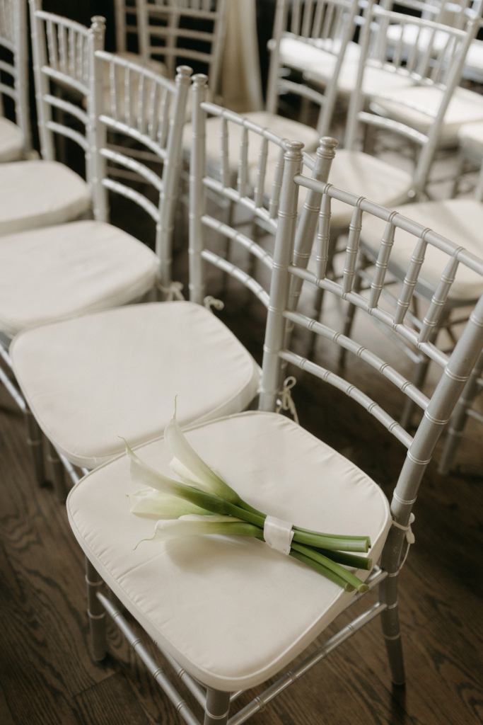 Calla lily wedding bouquet