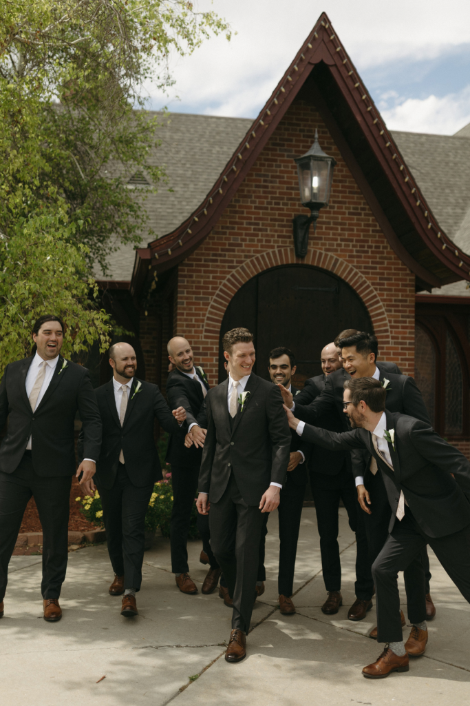 Groomsmen at Wellshire Event Center