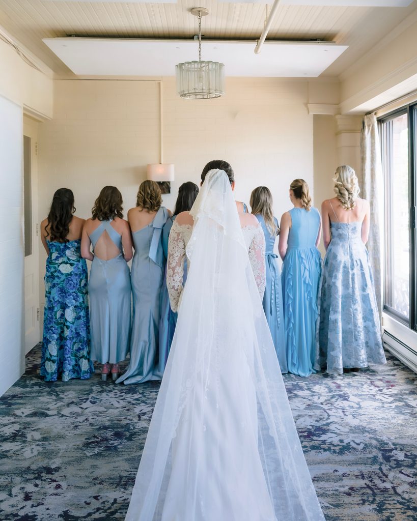 Bridesmaids first look