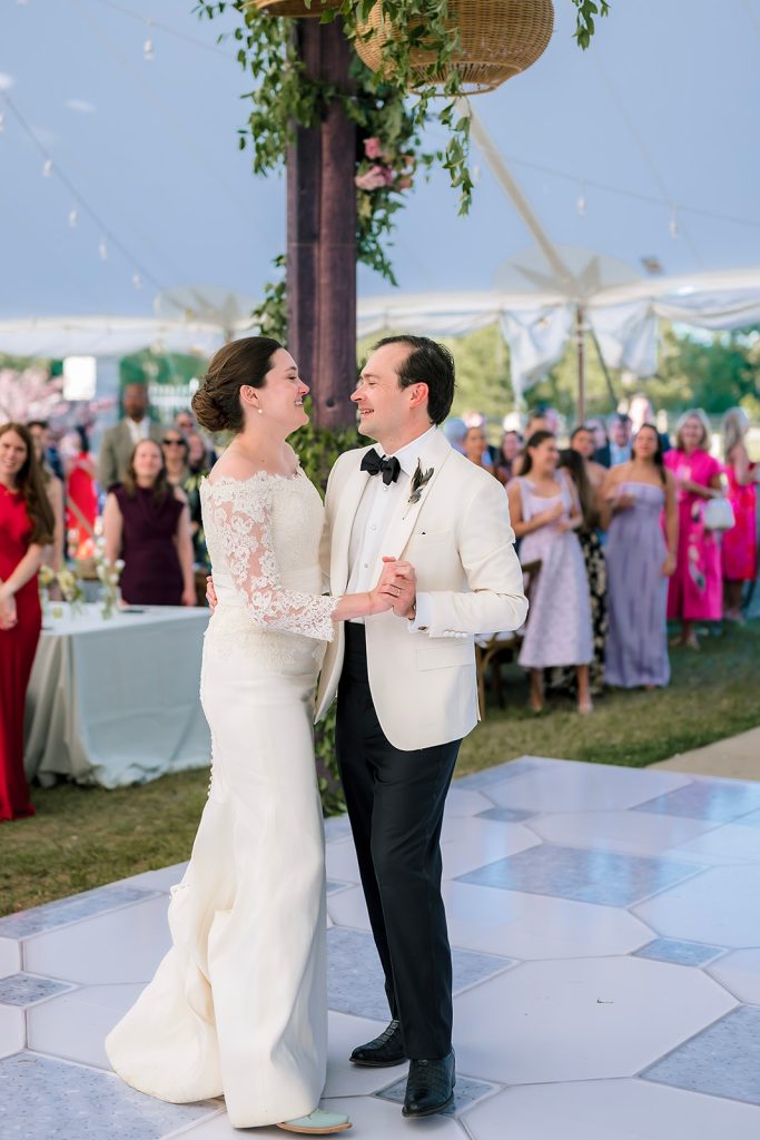 First dance outside